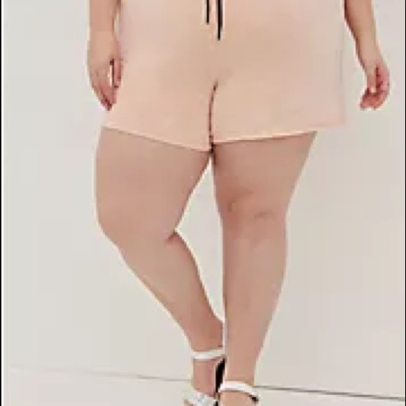 Torrid LOVESICK PULL-ON SHORT - COTTON WASH PINK Shorts Size 2X - Picture 5 of 8
